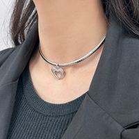 Edelstahl 304 Einfacher Stil Klassischer Stil Einfarbig Halsband main image 10