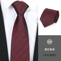 Business Stripe Arrow Polyester Men's Tie sku image 192