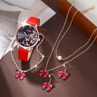 Casual Elegant Butterfly Buckle Quartz Women's Watches main image 2