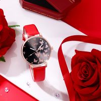 Casual Elegant Butterfly Buckle Quartz Women's Watches main image 3