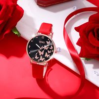 Casual Elegant Butterfly Buckle Quartz Women's Watches main image 4