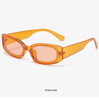 Casual Estilo Simple Color Sólido Ordenador Personal Cuadrado Fotograma Completo Gafas De Sol Mujer sku image 2