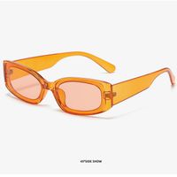 Décontractée Style Simple Couleur Unie Pc Carré Plein Cadre Femmes De Lunettes De Soleil sku image 2