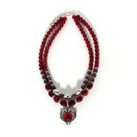 Retro Übertrieben Auge Legierung Kunststoff Perlen Frau Halskette sku image 1