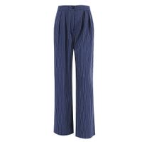 Women's Daily Simple Style Stripe Full Length Pocket Casual Pants main image 2