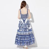 Women's Regular Dress Vintage Style Collarless Printing Sleeveless Printing Maxi Long Dress Daily main image 5