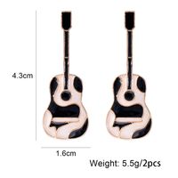 Casual Cute Musical Instrument Alloy Artificial Pearls Women's Ear Studs 1 Pair main image 3