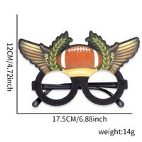 Human Letter Plastic Match Party Party Glasses sku image 7