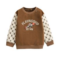 Casual Cartoon Letter Polyester Hoodies & Knitwears main image 2