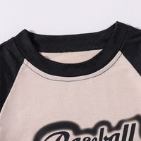 Casual Cartoon Letter Polyester T-shirts & Shirts main image 4