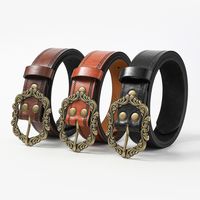Classic Style Streetwear Solid Color Pu Leather Unisex Leather Belts main image 1