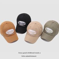 Children Unisex Casual Cute Letter Embroidery Baseball Cap main image 2