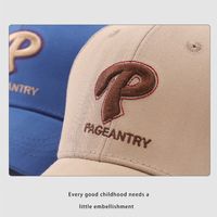 Children Unisex Casual Embroidery Cute Letter Embroidery Baseball Cap main image 4