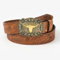 Vintage Style Cowboy Style Animal Pu Leather Unisex Leather Belts main image 8
