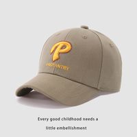 Children Unisex Casual Embroidery Cute Letter Embroidery Baseball Cap sku image 2