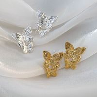1 Pair Elegant Glam Butterfly Alloy Ear Studs main image 7