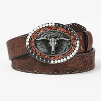 Vintage Style Punk Cowboy Style Animal Pu Leather Unisex Leather Belts main image 6