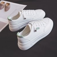 Women's Casual Solid Color Round Toe Skate Shoes main image 1
