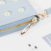 Women's Flower Pu Leather Zipper Wallets main image 5