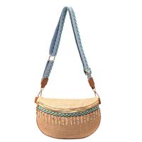 Women's Ethnic Style Solid Color Straw Waist Bags main image 4