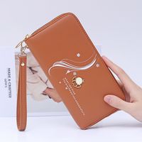 Women's Solid Color Pu Leather Zipper Wallets main image 1