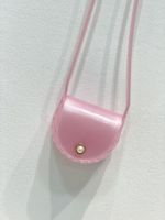 Women's Mini PVC Solid Color Basic Magnetic Buckle Shoulder Bag sku image 10
