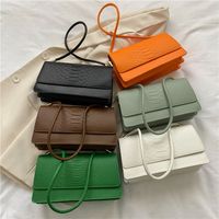 Women's Small Pu Leather Solid Color Streetwear Zipper Underarm Bag main image 1