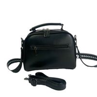 Women's Medium Pu Leather Solid Color Classic Style Square Zipper Saddle Bag main image 5