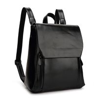 Waterproof 18 Inch Solid Color Daily Women's Backpack main image 3