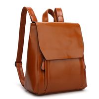 Waterproof 18 Inch Solid Color Daily Women's Backpack main image 2