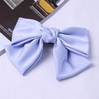 Elegant Simple Style Bow Knot Cloth Hair Clip 1 Piece sku image 2