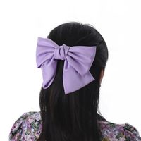 Elegant Simple Style Bow Knot Cloth Hair Clip 1 Piece main image 3