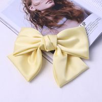 Elegant Simple Style Bow Knot Cloth Hair Clip 1 Piece sku image 3