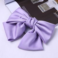 Elegant Simple Style Bow Knot Cloth Hair Clip 1 Piece sku image 1