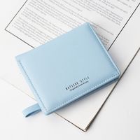 Women's Solid Color Pu Leather Zipper Wallets sku image 9