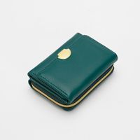 Women's Solid Color Pu Leather Zipper Buckle Wallets main image 2