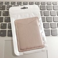 Unisex Color Block Solid Color Pu Leather Open Card Holders sku image 16