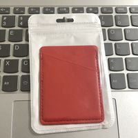 Unisex Color Block Solid Color Pu Leather Open Card Holders sku image 14