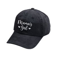 Women's Embroidery Sports Letter Embroidery Curved Eaves Baseball Cap sku image 1