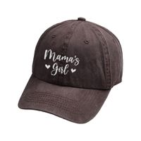 Women's Embroidery Sports Letter Embroidery Curved Eaves Baseball Cap sku image 5