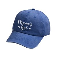 Women's Embroidery Sports Letter Embroidery Curved Eaves Baseball Cap sku image 9