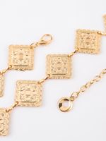 Elegant Streetwear Butterfly Zinc Alloy Inlay Glass Stone Gold Plated Women's Waist Chain main image 9