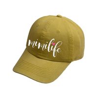 Children Unisex Embroidery Vintage Style Simple Style Letter Embroidery Curved Eaves Baseball Cap sku image 6