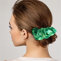Women's Elegant Simple Style Four Leaf Clover Satin Hair Tie main image 2