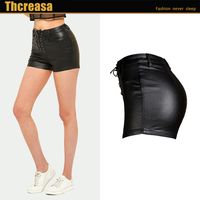 Women's Holiday Daily Streetwear Solid Color Shorts Skinny Pants main image 5