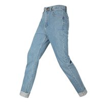 Women's Holiday Daily Streetwear Solid Color Full Length Jeans main image 3