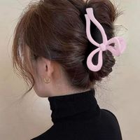 Women's Casual Simple Style Bow Knot Plastic Hair Claws main image 4