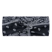 Casual Simple Style Solid Color Knot Cashew Nuts Cloth Printing Hair Band 1 Piece sku image 1