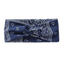 Casual Simple Style Solid Color Knot Cashew Nuts Cloth Printing Hair Band 1 Piece sku image 3