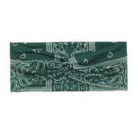 Casual Simple Style Solid Color Knot Cashew Nuts Cloth Printing Hair Band 1 Piece sku image 7